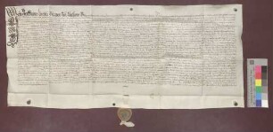 Jeremias Lichti zu Karsau verschreibt sich gegenüber Hartmann von Hallwil, Komtur zu Beuggen, wegen 250 Pfund und 12 Pfund 10 Schilling jährlichem Zins.