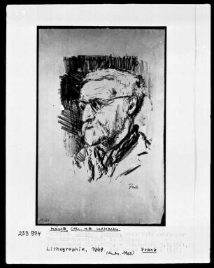 Richard Hamann (1879-1961), Professor für Kunstgeschichte in Marburg