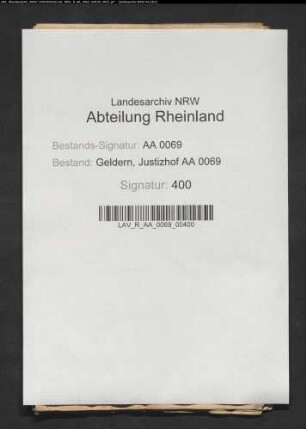 Gemeinden Horst und Sevenum gegen Regierer zu Lottum und Grubbenvorst wegen Prozesskosten