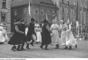 Görlitz, Radrennen Internationale Friedensfahrt, Kulturveranstaltung anlässlich der Friedensfahrt, 4. Mai 1952