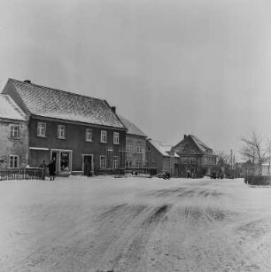 Radibor : Radibor. Dorfplatz. Winteraufnahme