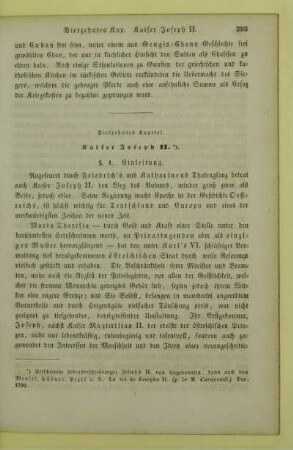 Vierzehntes Kapitel. Kaiser Joseph II.