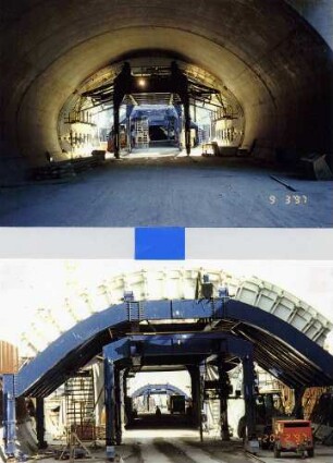 Engelbergbasistunnel Baustelle Nord