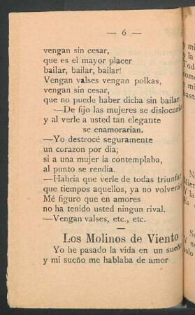 Los molinos de viento