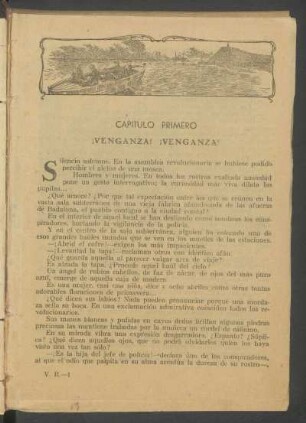Capítulo primero - ¡Venganza! ¡Venganza!