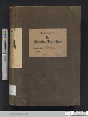 Sterberegister Stadt Frankfurt (Oder) 1890, Urkunde 1-516