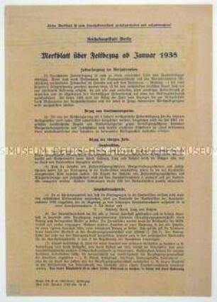 Merkblatt über die Bewirtschaftung von Fetten