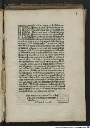 Hie vahet an eyn gar loblich vnnd heylsam allen christglaubigen cronica. Sagend von eynem heyligen kunig mit namen Josaphat : übers. aus dem Lat