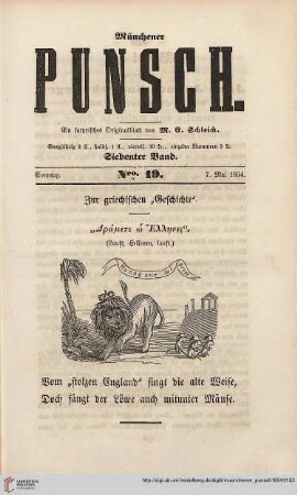 Nro. 19 (7. Mai 1854)