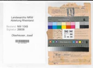 Entnazifizierung Josef Oberheuser , geb. 29.01.1903 (Anwalt)