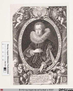 Bildnis Claudia (de' Medici), Erzherzogin von Österreich, geb. Prinzessin von Toscana