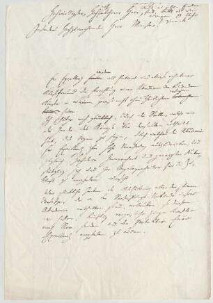 Friedrich Wilhelm Joseph von Schelling (1775 - 1854) Autographen: Briefe von Schelling an verschiedene Adressaten - BSB Autogr.Cim. Schelling, Friedrich Wilhelm Joseph von, 9. Friedrich Wilhelm Joseph von Schelling (1775 - 1854) Autographen: Brief von Schelling an Wilhelm von Humboldt - BSB Autogr.Cim. Schelling, Friedrich Wilhelm Joseph von.9