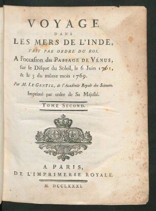 Tome 2: Voyage Dans Les Mers De L'Inde
