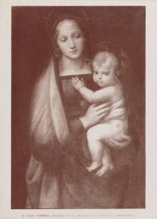 Gemälde "Madonna del Granduca" von Raffael, Palazzo Pitti, Florenz