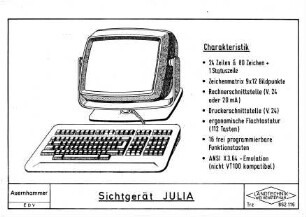 Sichtgerät JULIA