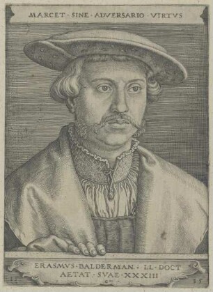 Bildnis des Erasmvs Balderman