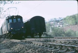 Ersingen Lok 144 159 N 6049 Ganzstahl-Gepäckwagen