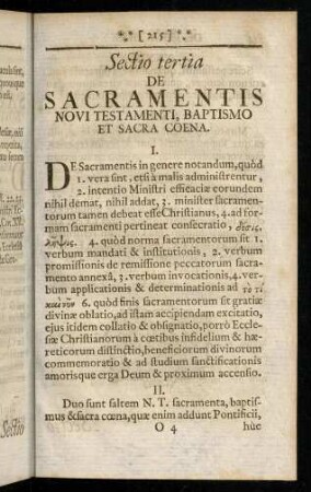215-221, Sectio tertia