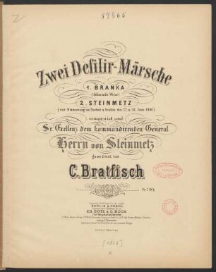 Zwei Defilir-Märsche