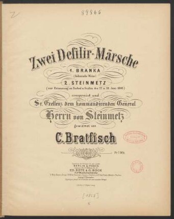 Zwei Defilir-Märsche