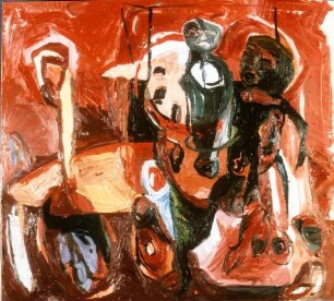 Peruanisches Puppenspiel