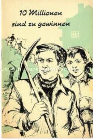 Propagandaschrift der SED Berlin zum Aufbau der Stadt
