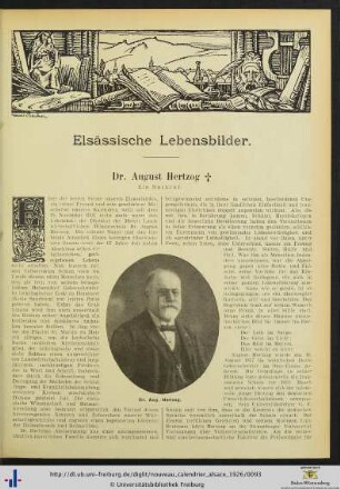 Elsässische Lebensbilder.