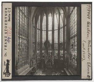Aachen, Aachener Dom : Innenansicht, Chor nach O