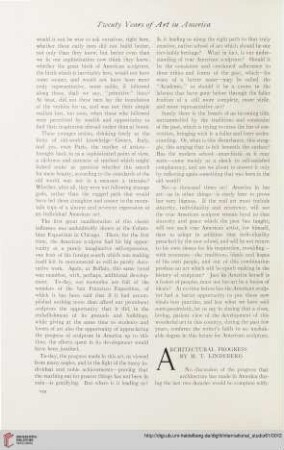 Vol. 61 (1917) = No. 241: Architectural progress