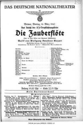 Die Zauberflöte