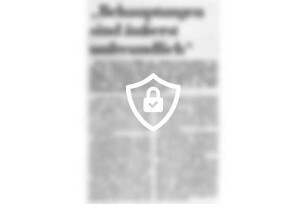 "Behauptungen sind äußerst unfreundlich"