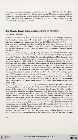 Die Wilhelm-Busch-Jubiläumsausstellung in Hannover