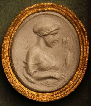 Profilkopf der Ceres mit Ähren (Daktyliothek, Erstes Mythologisches Tausend)