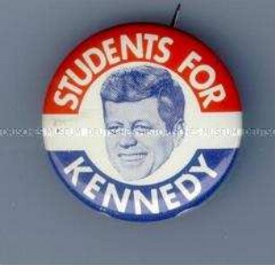 Button: Wahlkampf Kennedy