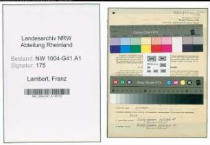 Entnazifizierung Franz Lambert , geb. 16.02.1915 (Polizeibeamter)