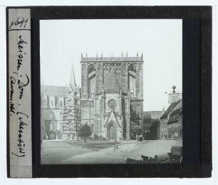 Meißen, Dom : Außenansicht von O, Chor