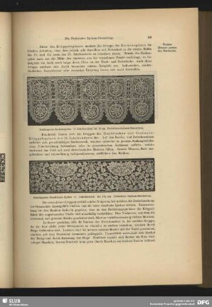 Geklöppelte (flandrische) Spitze