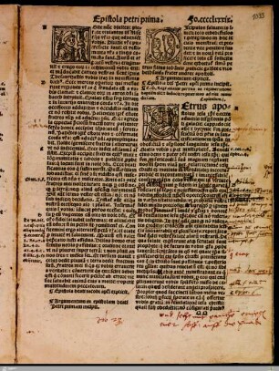 Epistola Petri prima [1. Petrusbrief]
