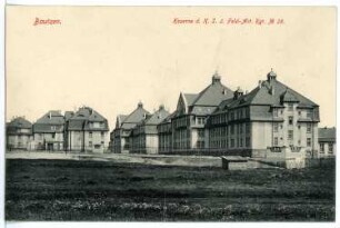 Bautzen. Kaserne des 2. Feld-Artillerie-Regiments No 28