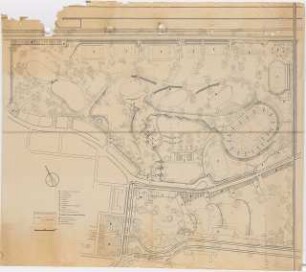 Rennwiesen, Mannheim: Entwurfsplan 1:5000