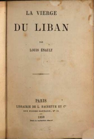 La vierge du Liban