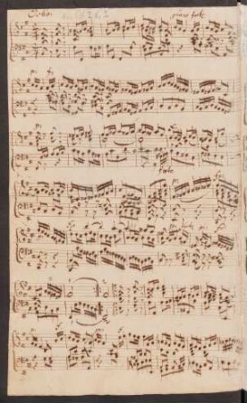 Partiten. Auszüge (Echo); cemb; h-Moll; BWV 831