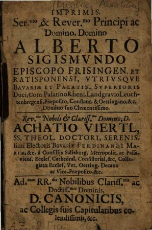 [Speculum Musico-Mortuale Das ist: Musicalischer Todtenspiegel Abrahami Megerle ...]