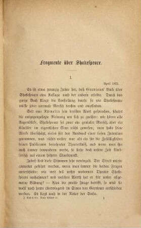 Bilder aus dem geistigen Leben unserer Zeit, 3. Neue Bilder aus dem geistigen Leben unserer Zeit