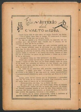 El misterio del cuarto de Rosa