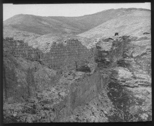 Teich von ch. [chirbet] Mird (Hirbet Mird = Hyrkania - Festung südöstlich von Jerusalem)