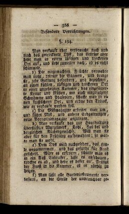 § 194. Besondere Verrichtungen.