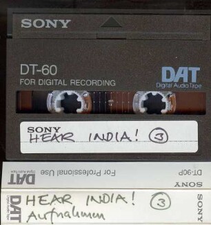 Hear India! 3 Aufnahmen