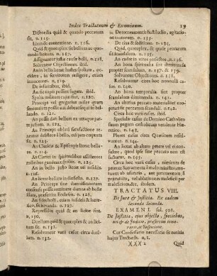 19-26, Tractus VIII - IX