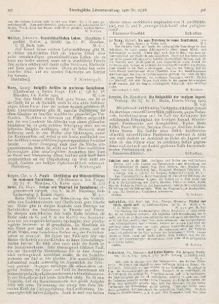 308 [Rezension] Josephson, Hermann (Hrsg.), Schickt euch in die Zeit. Predigten und Reden
